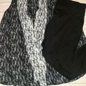Black & White Shirt 1X